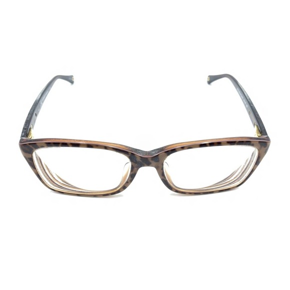 Coach Addison HC6043F 5121 Brown Ocelot Tortoise Eyeglasses Frames 54-16 140 - Picture 2 of 12